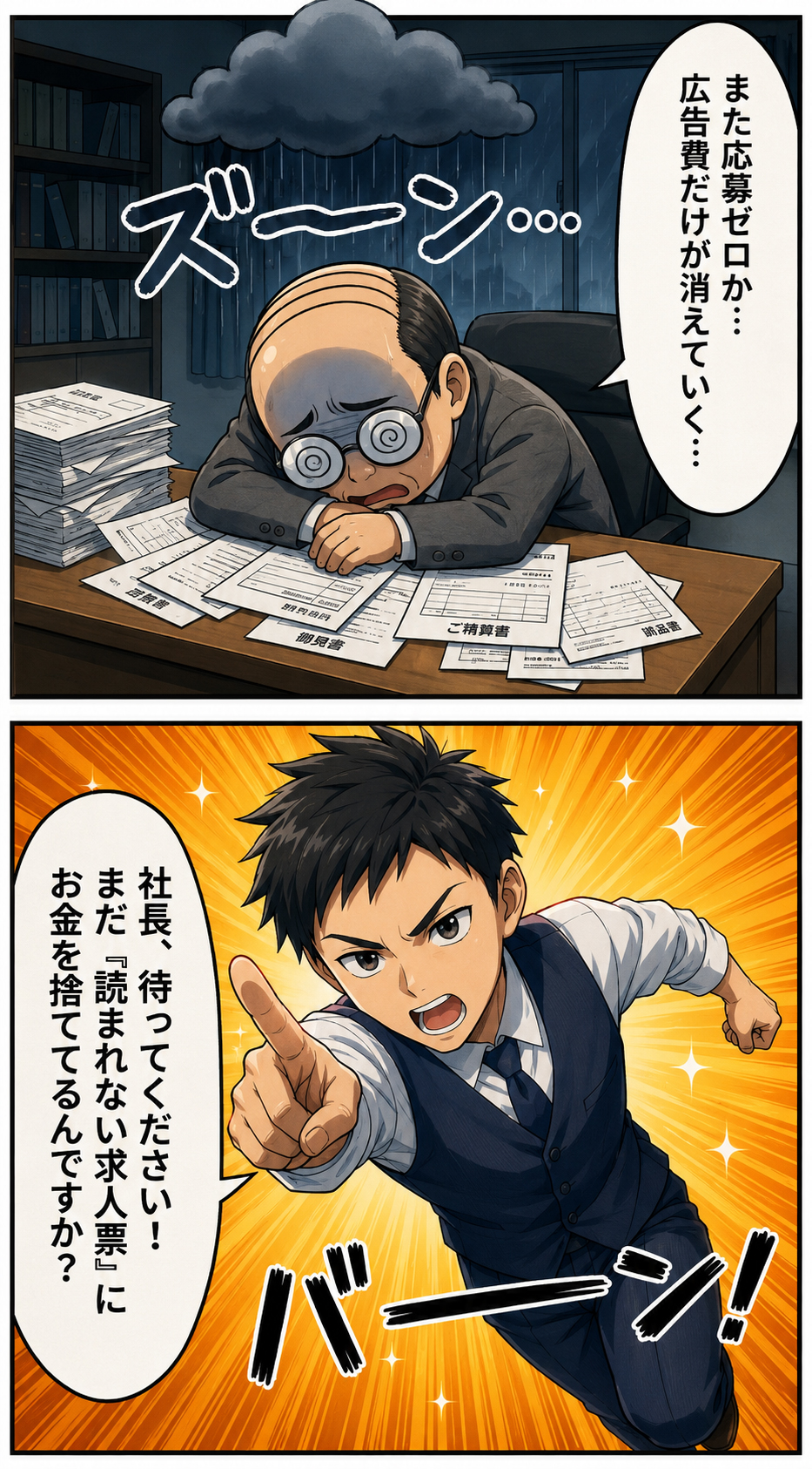 企業マンガサンプル