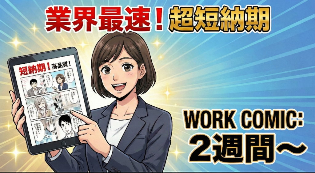 業界最速の短期納品